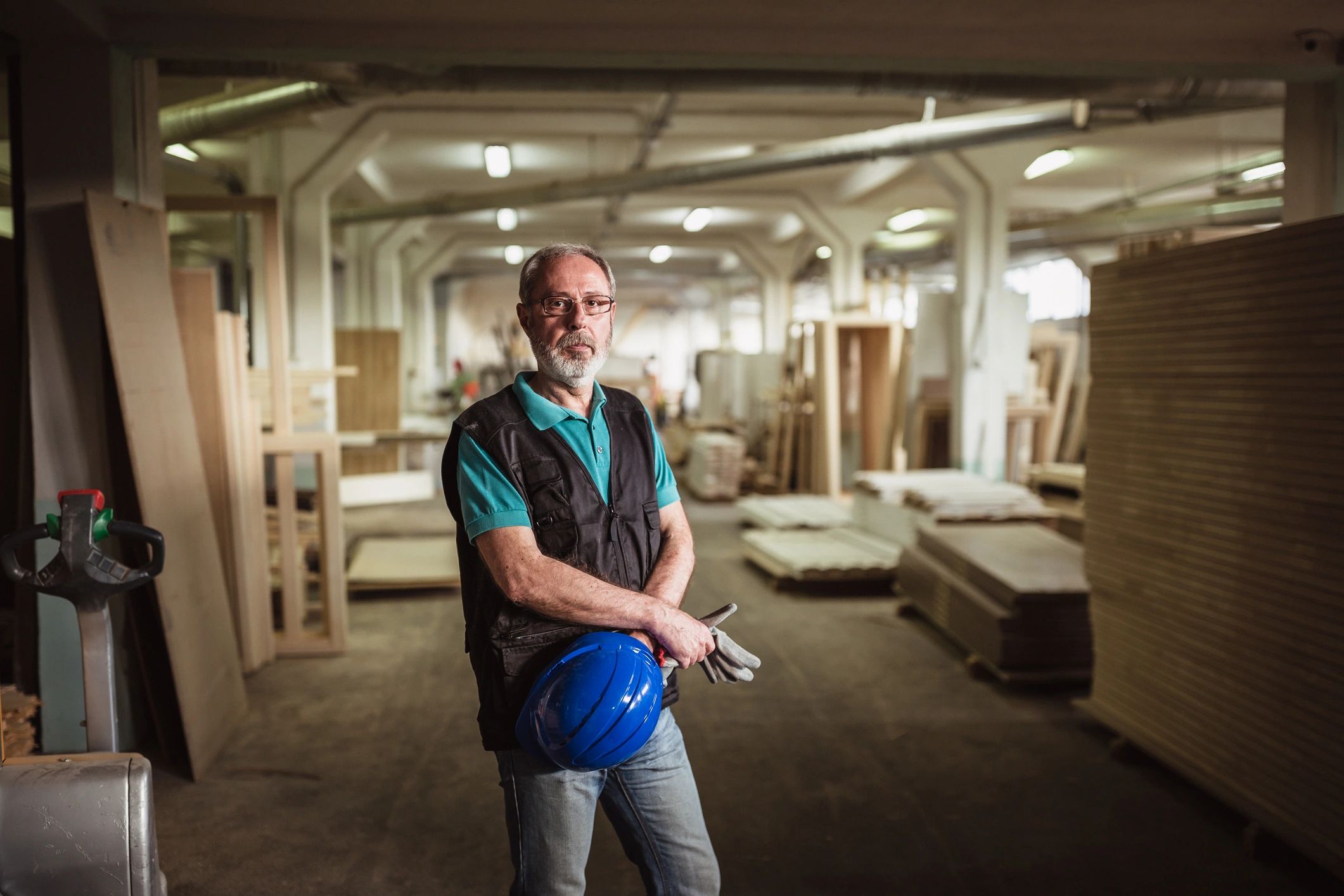 construction testimonial portrait