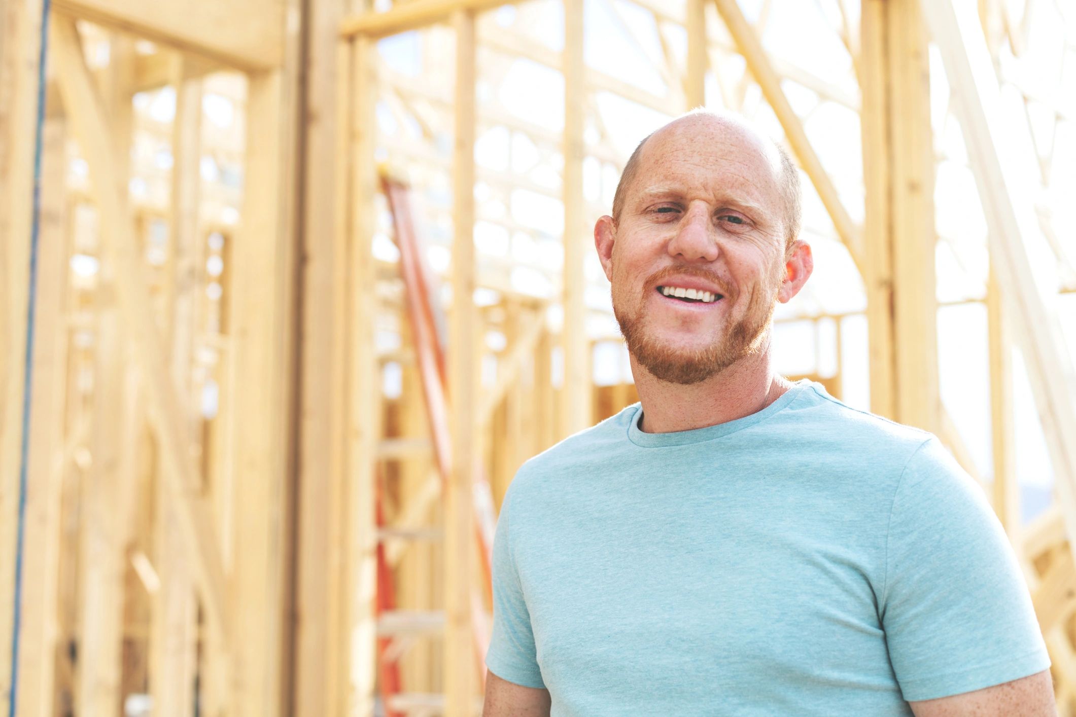 construction testimonial portrait