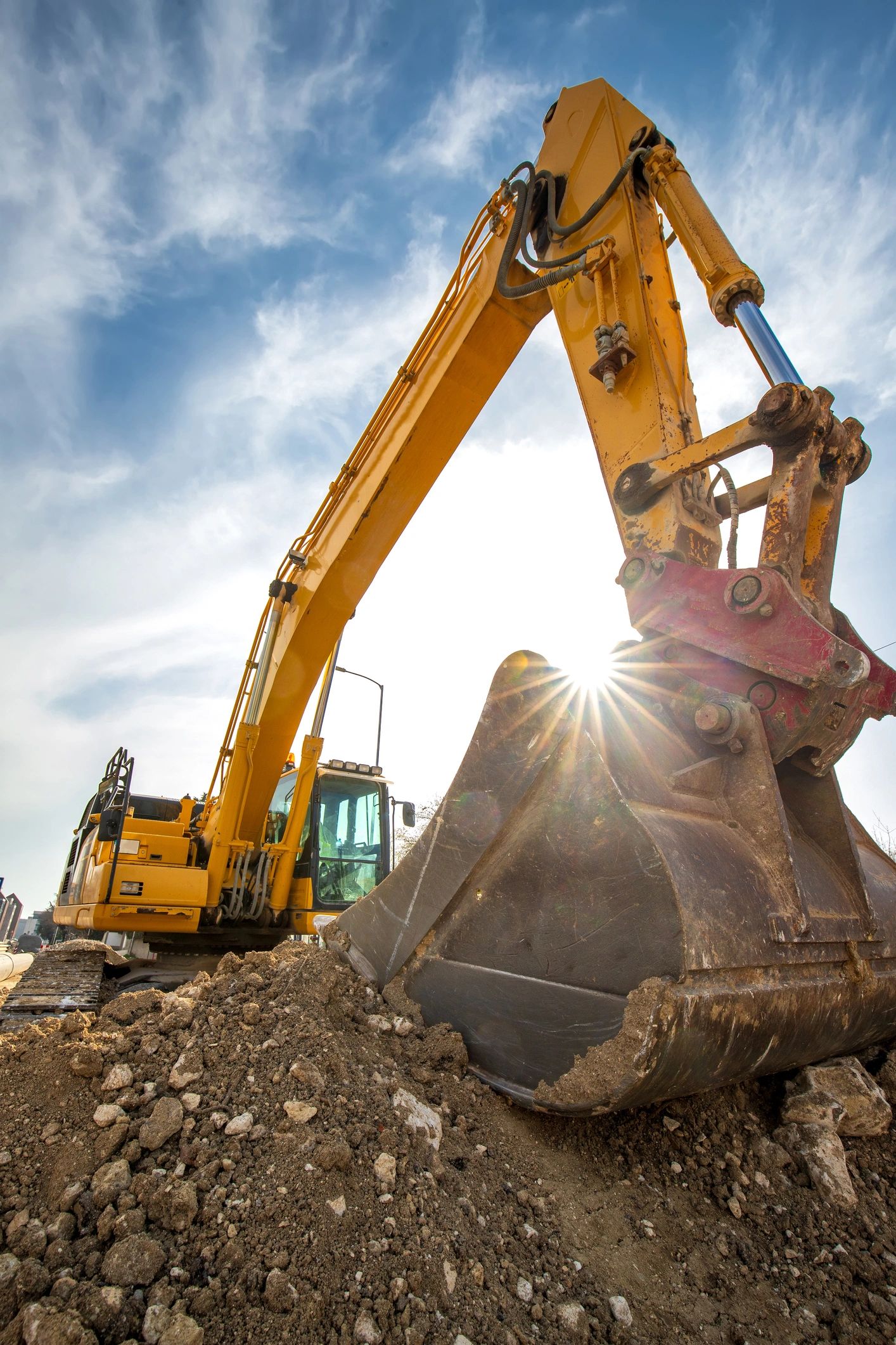 excavation site Texas infrastructure