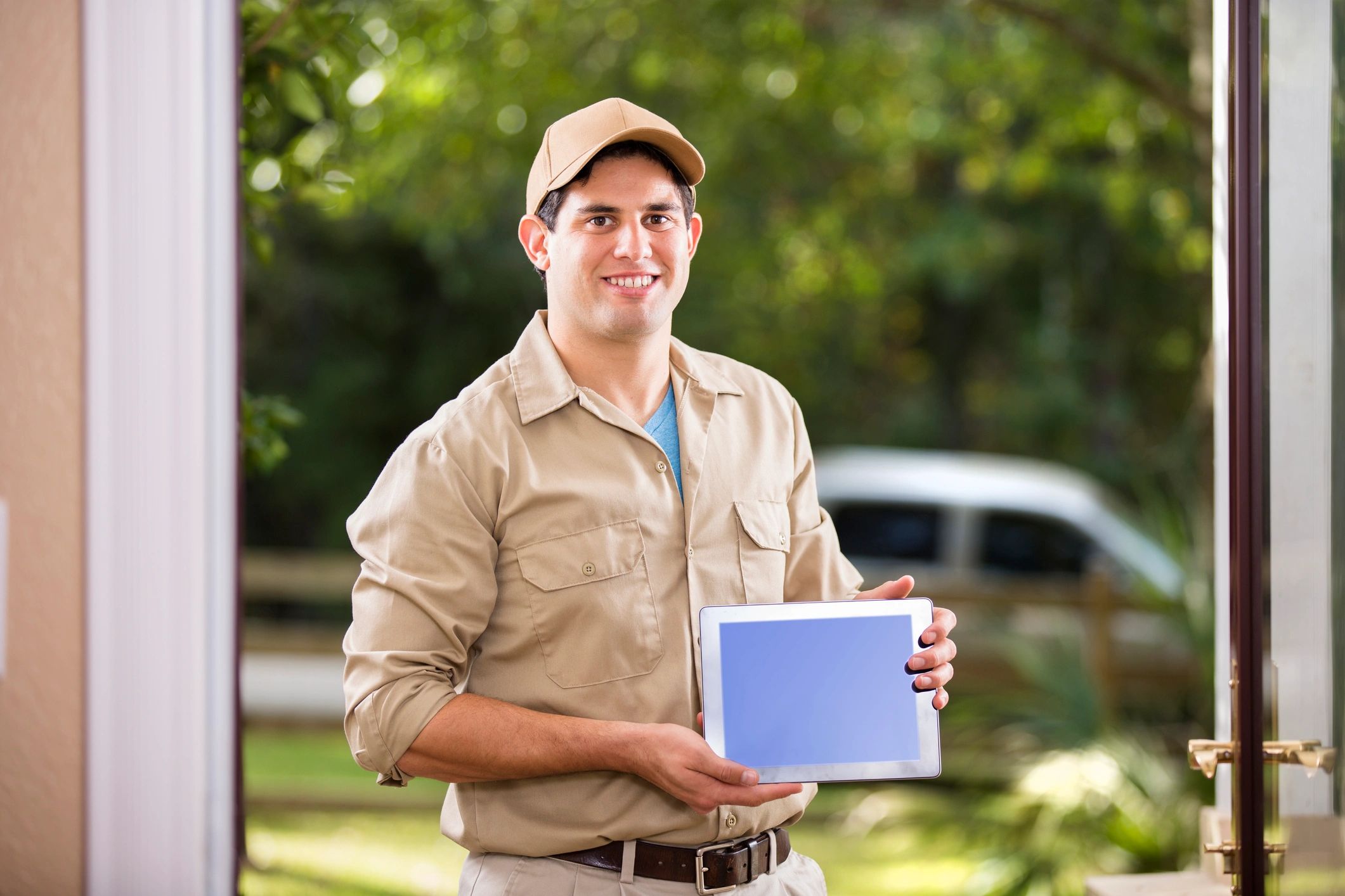 construction testimonial portrait
